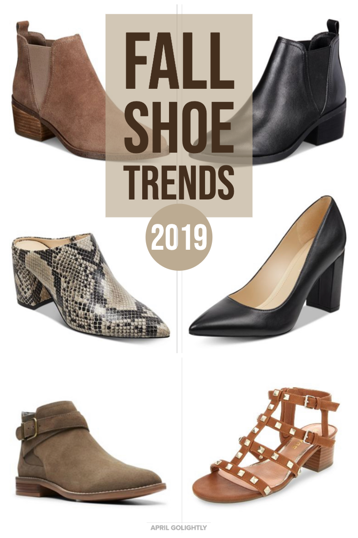 popular shoes for fall 2019