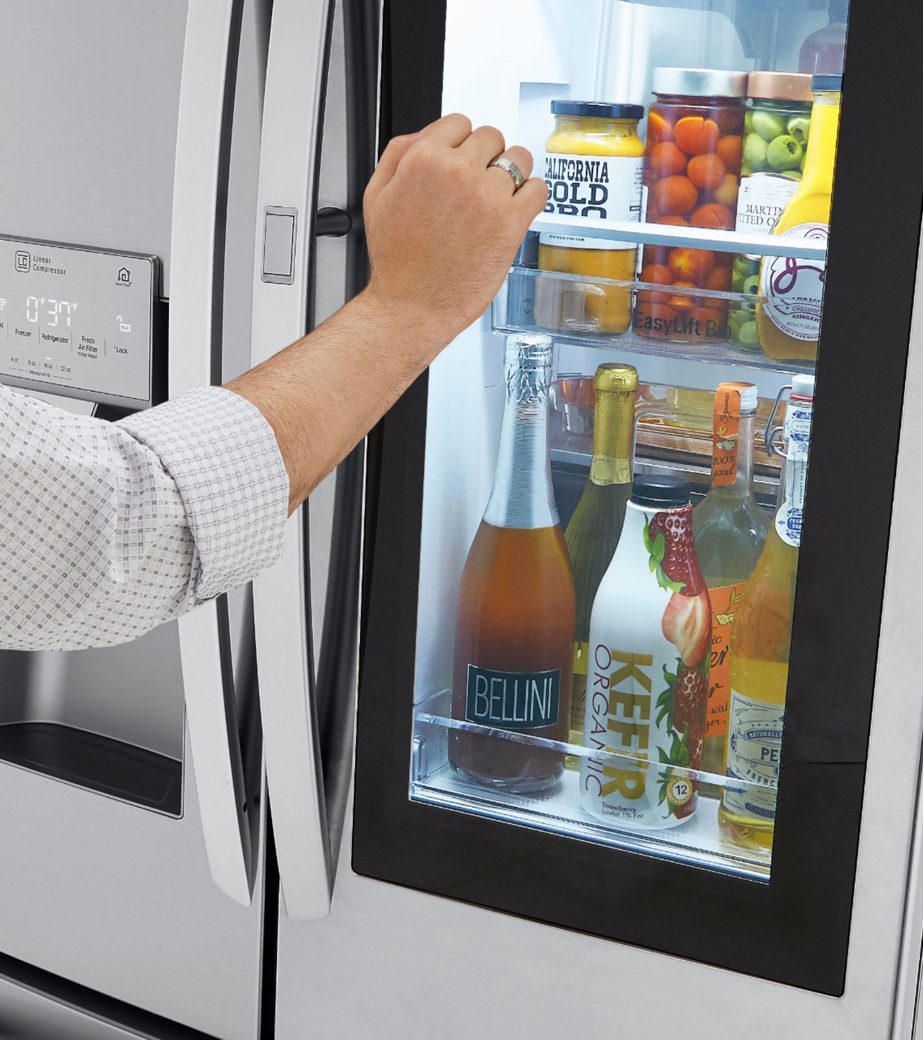 LG InstaView™ Door-in-Door® Refrigerator with Craft Ice™