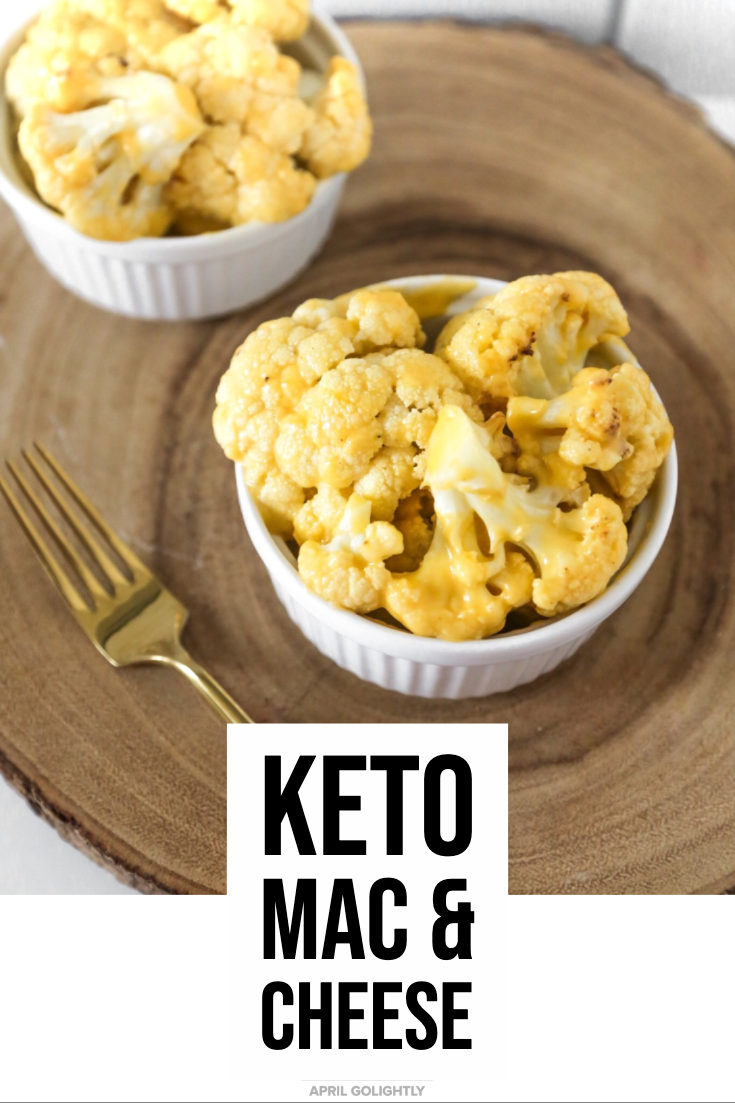 Keto Cauliflower Mac And Cheese April Golightly