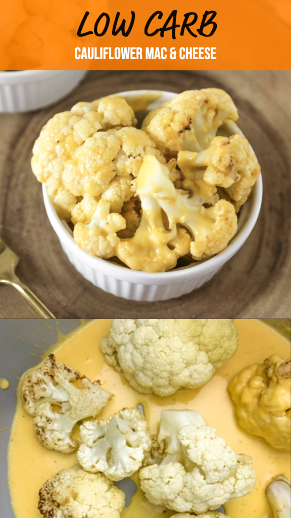 Low Carb Cauliflower Mac and cheese