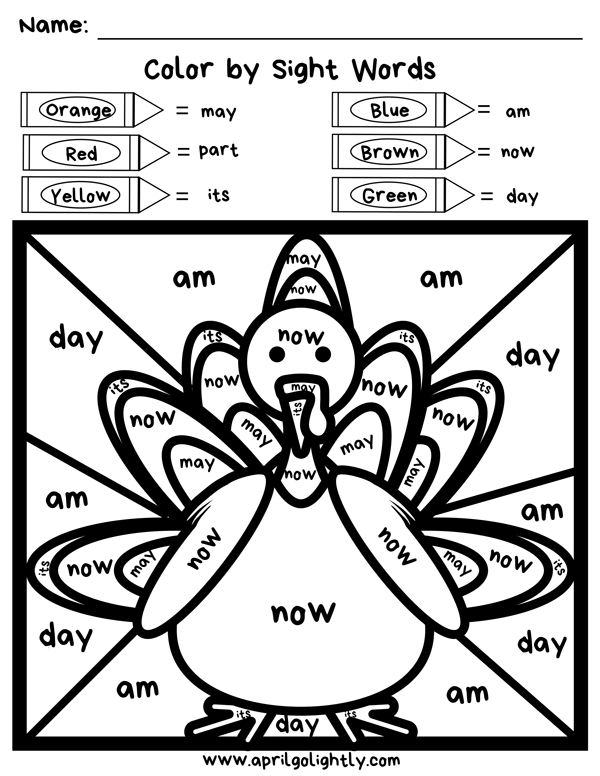 Thanksgiving Coloring Pages - FREE Printables - April Golightly