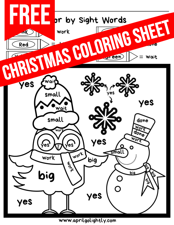 Winter Coloring Pages 