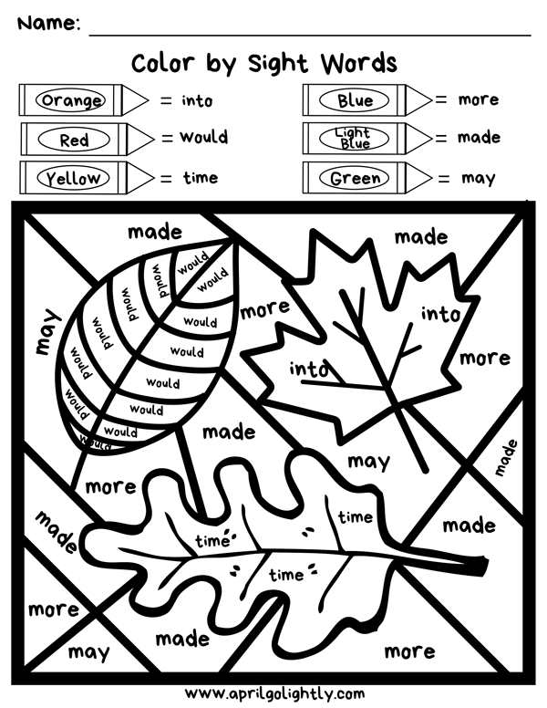 FREE Fall Leaves Coloring Pages
