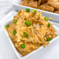 keto buffalo chicken dip