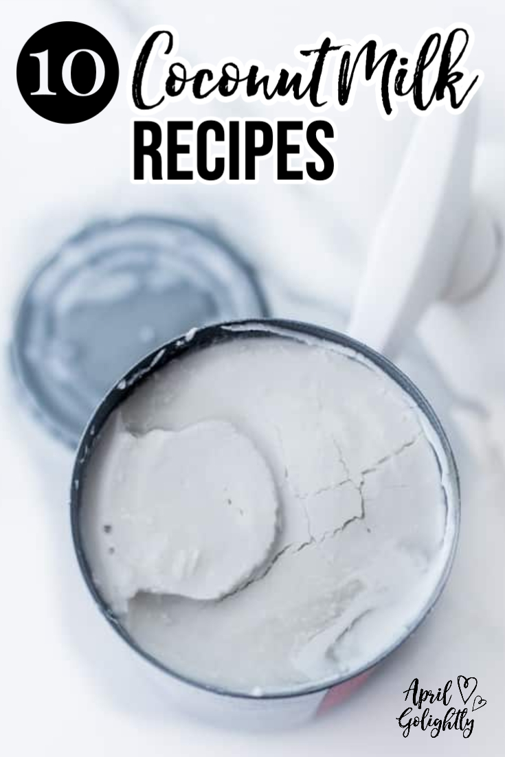 10 coconut milk recipes