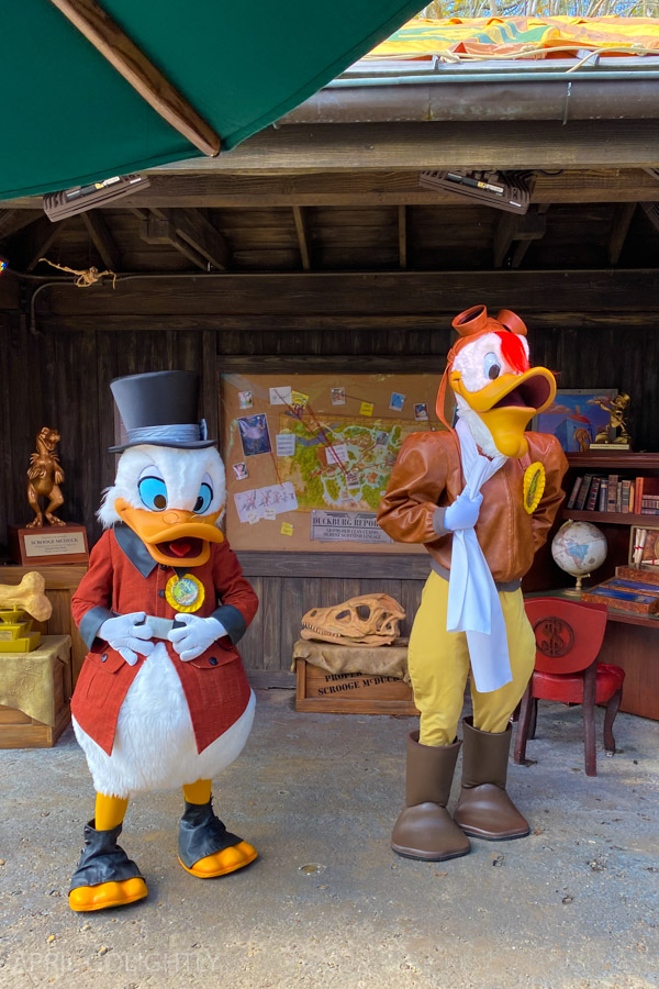 Duck Tales character meeting 