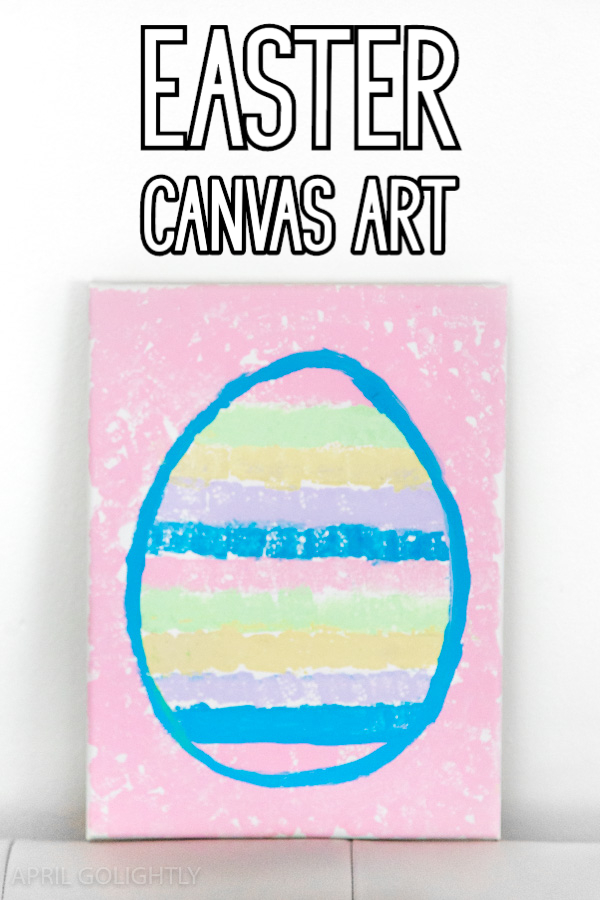 Easter Canvas Painting - April Golightly