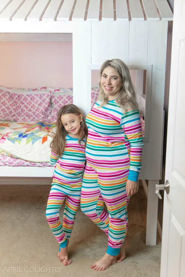 Matching Mommy and me pajamas
