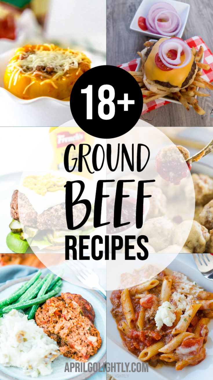 18+ Ground Beef Recipes