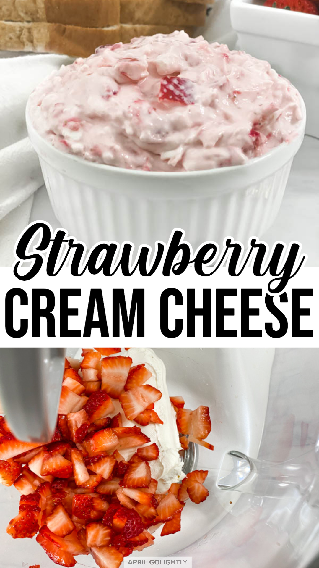 Strawberry Cream Cheese Recipe - Spread & Dip