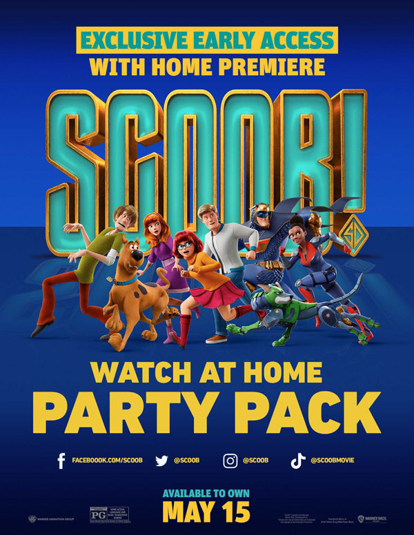 Scoob Movie Party Pack 