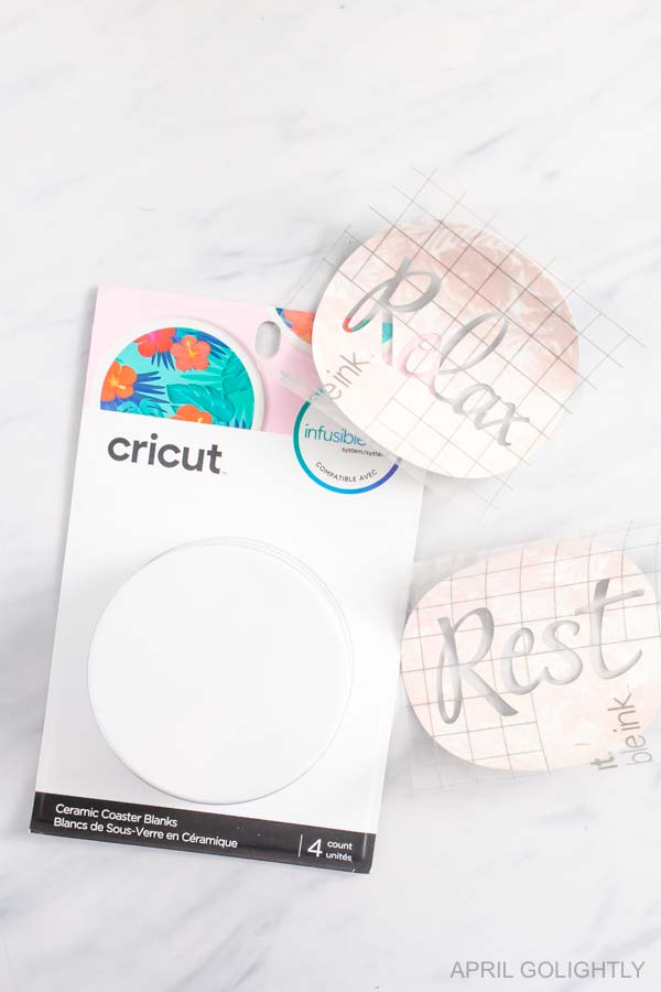 Cricut Blanks Coasters