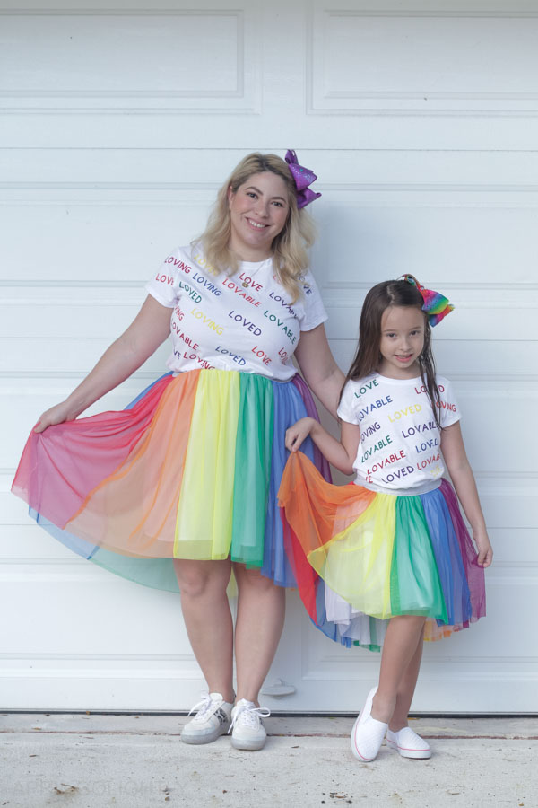 Mommy and Me T-Shirts Tutorial - April Golightly