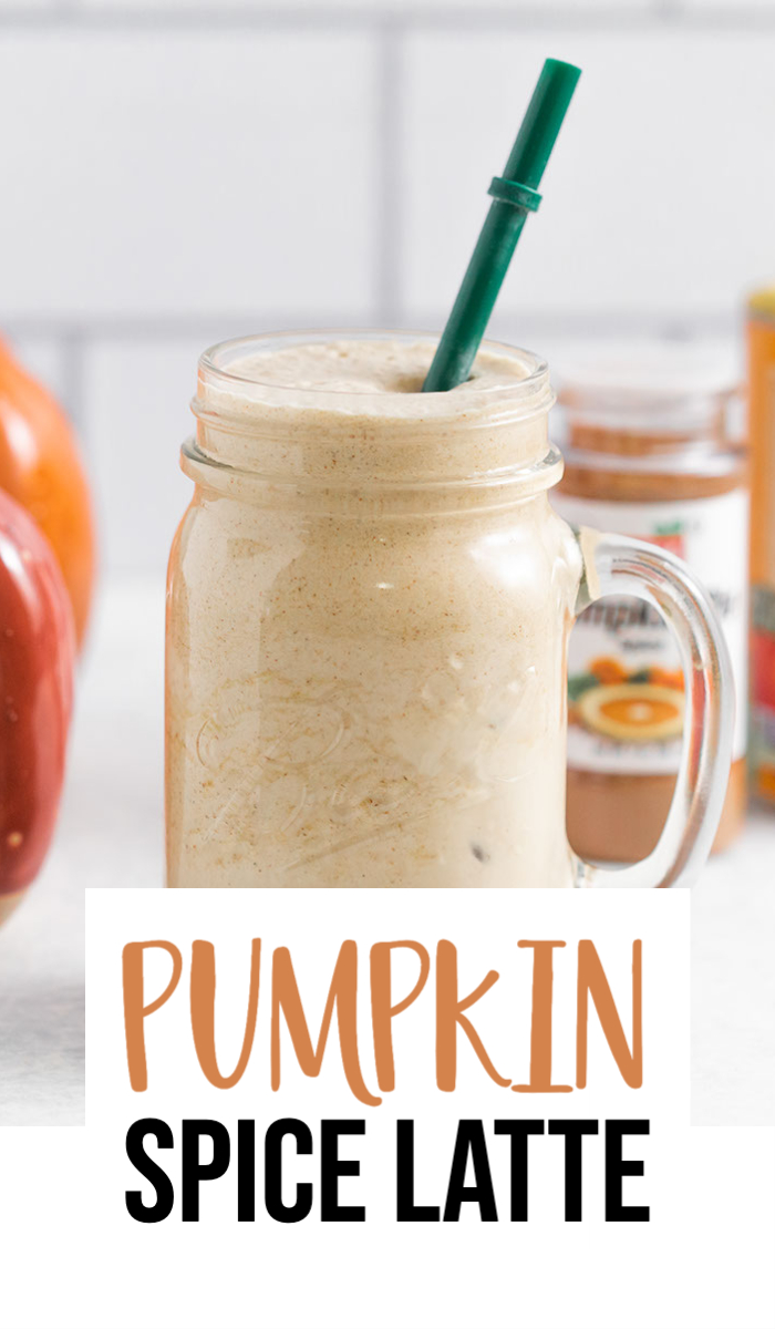 Iced Pumpkin Spiced Latte April Golightly