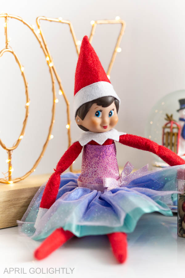 elf on the Shelf claus couture