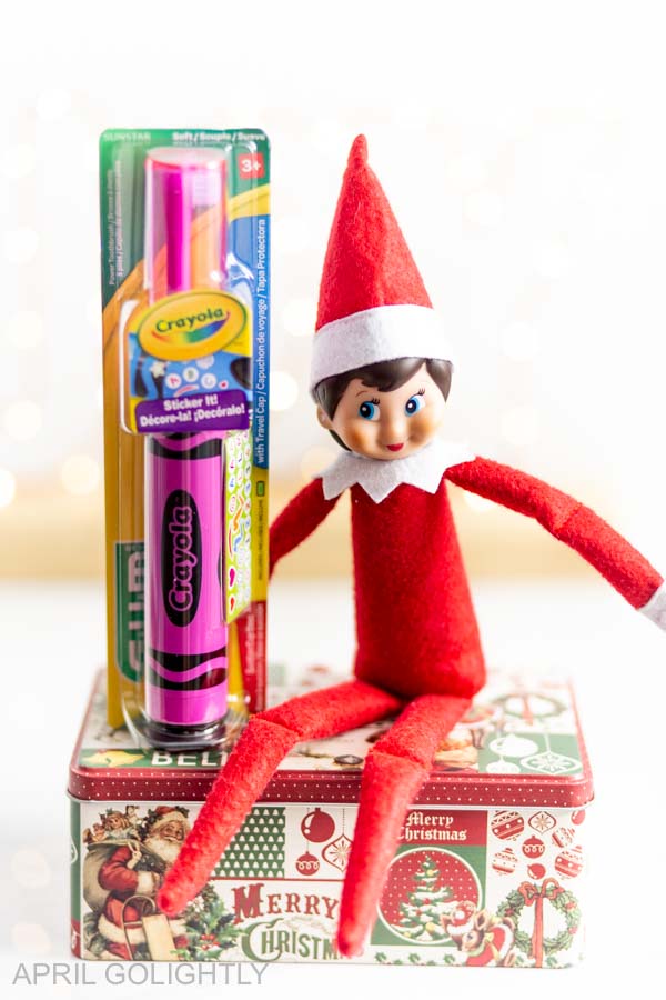 elf on the Shelf tooth brush Gift