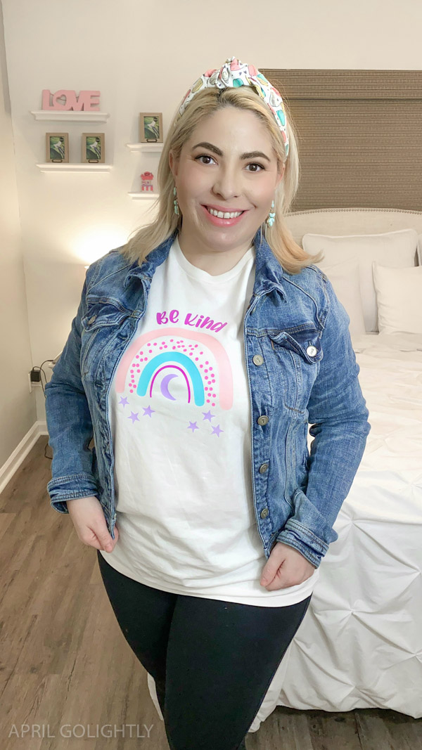 How to Wear Graphic Tees in Winter April Golightly