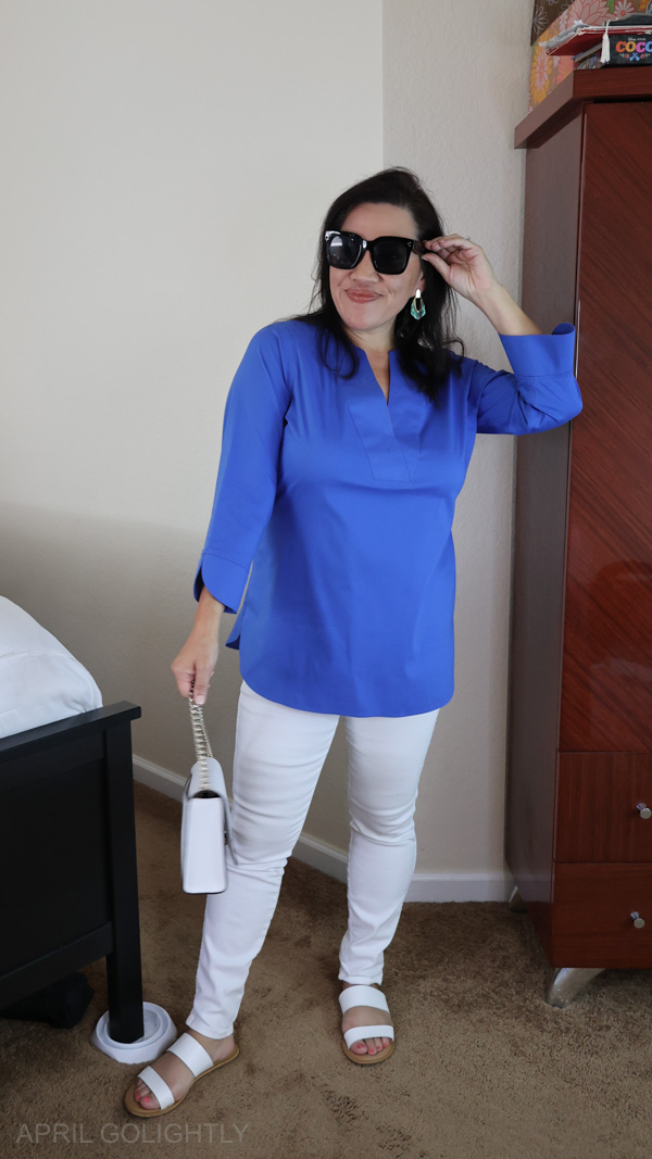 tunics for apple shape